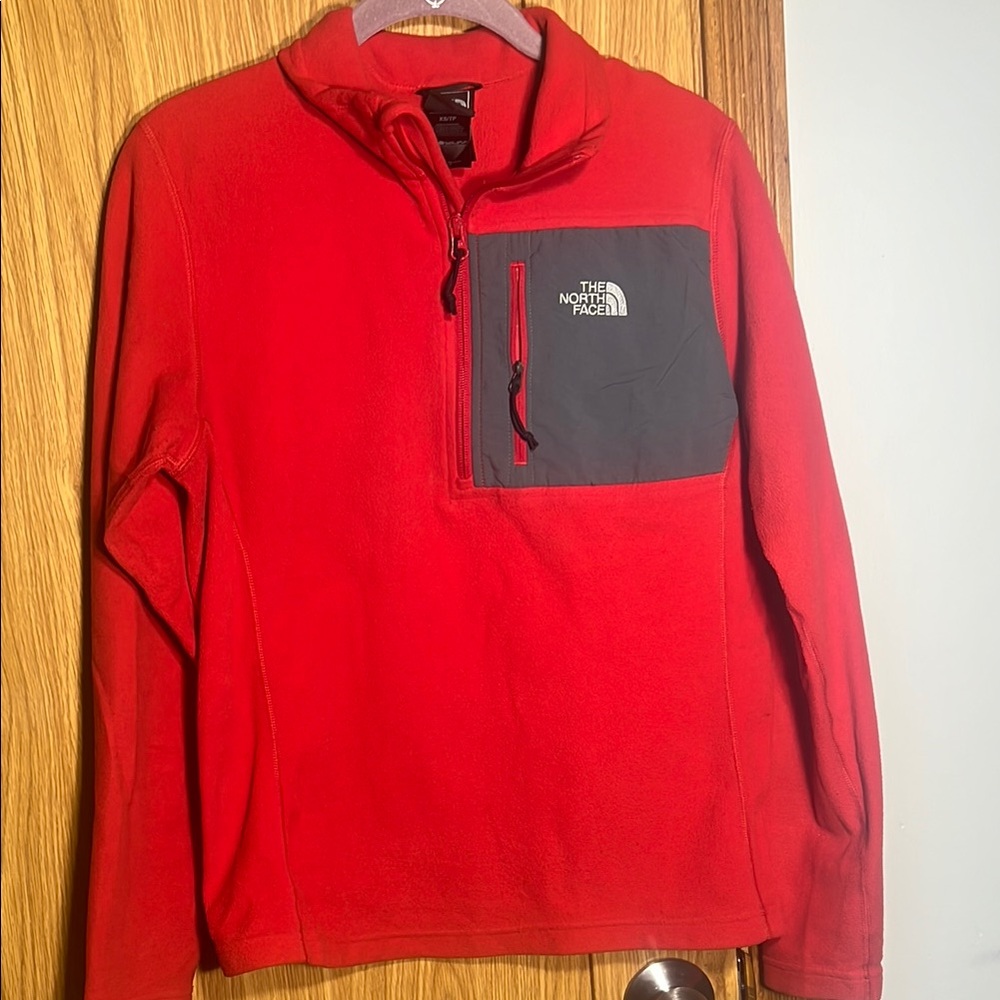 The North Face Red Fleece Pullover